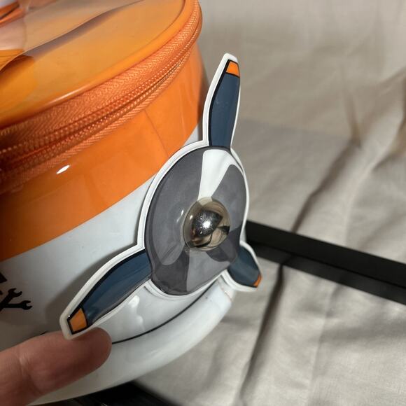 Disney Planes "Dusty" Orange Rolling Children's Suitcase Luggage EUC - Picture 12 of 16